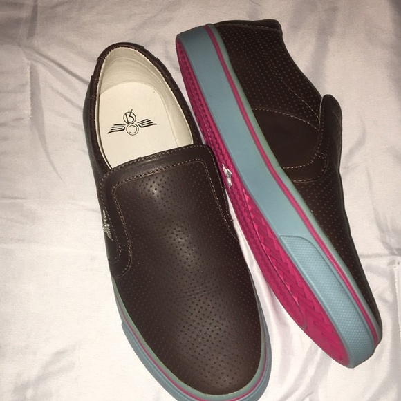 Creative Recreation Don Carlo Oil Brown/Sky/Hot Pink Sole - Picture 2 of 10